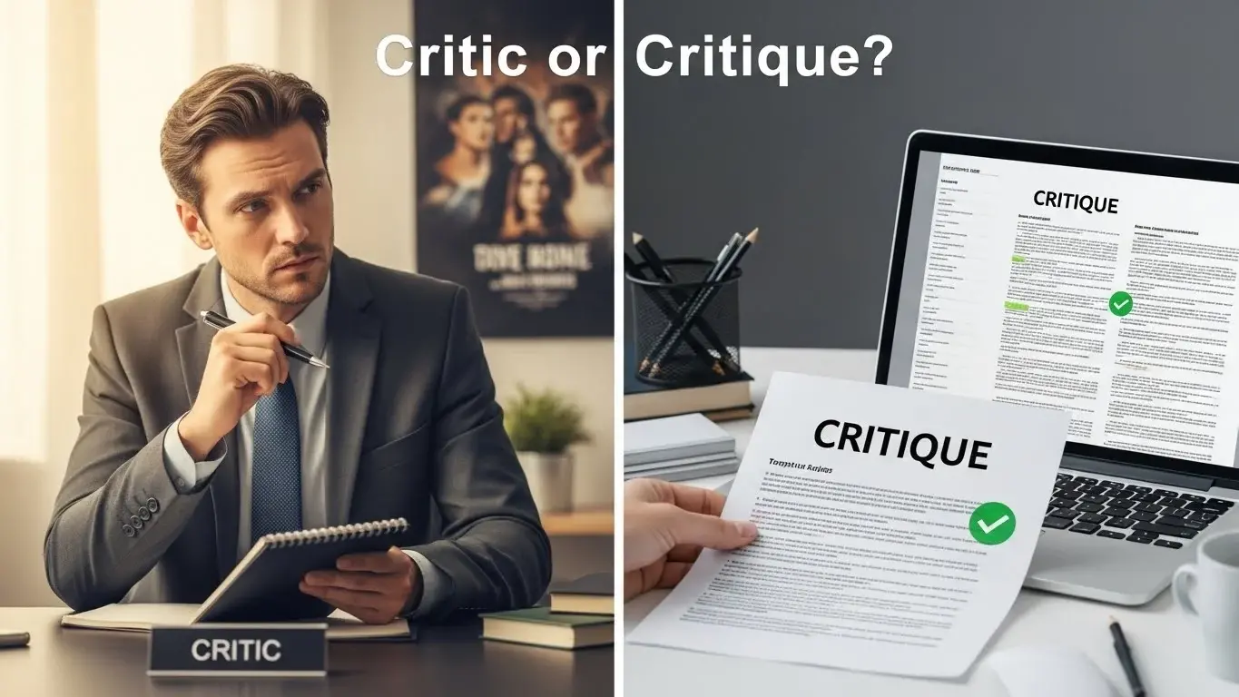 Critic or Critique
