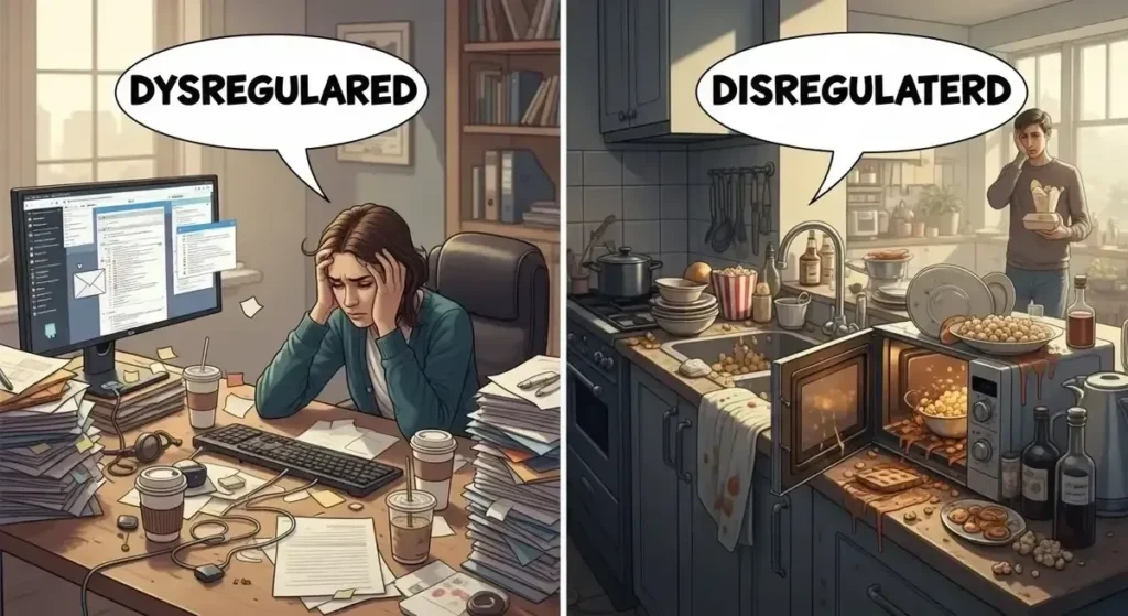 Dysregulated or Disregulated in Everyday Examples