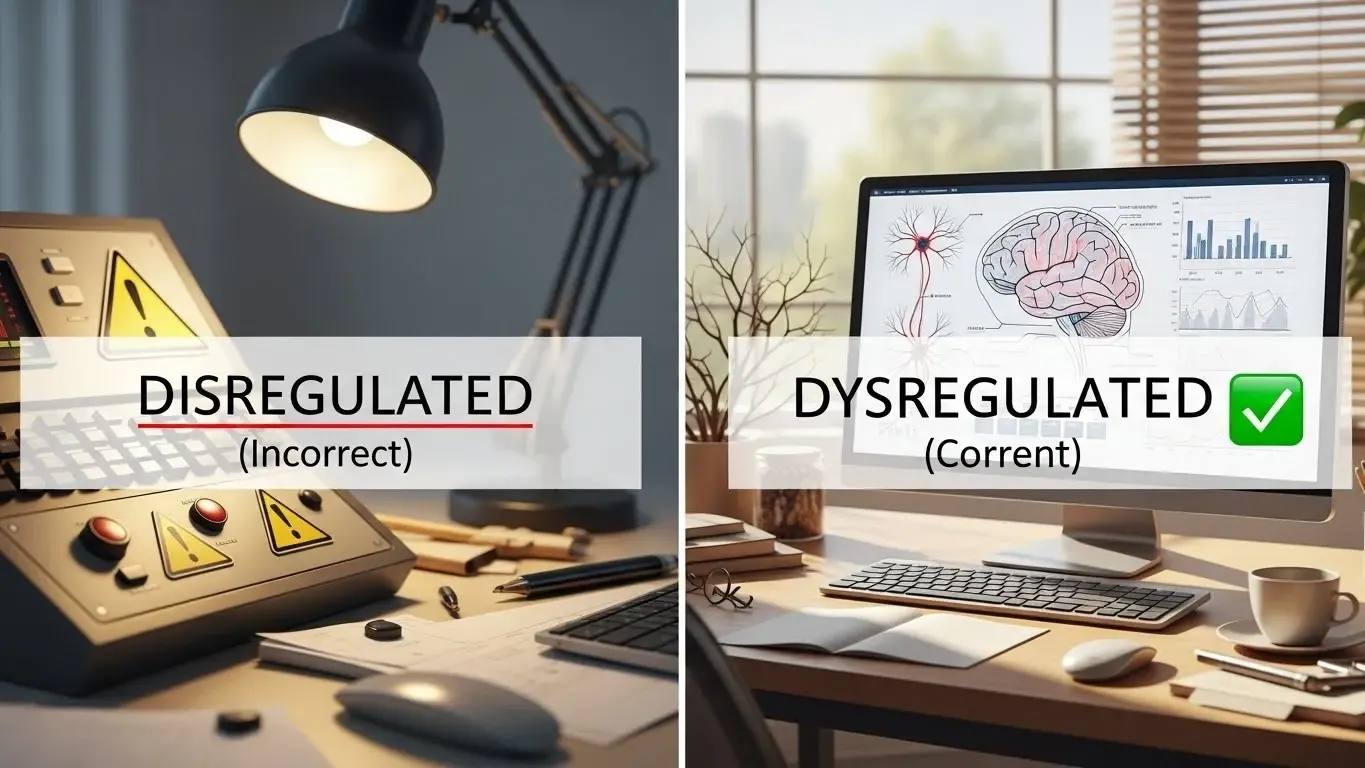 Dysregulated or Disregulated