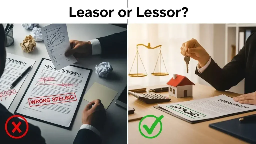 Leasor or Lessor