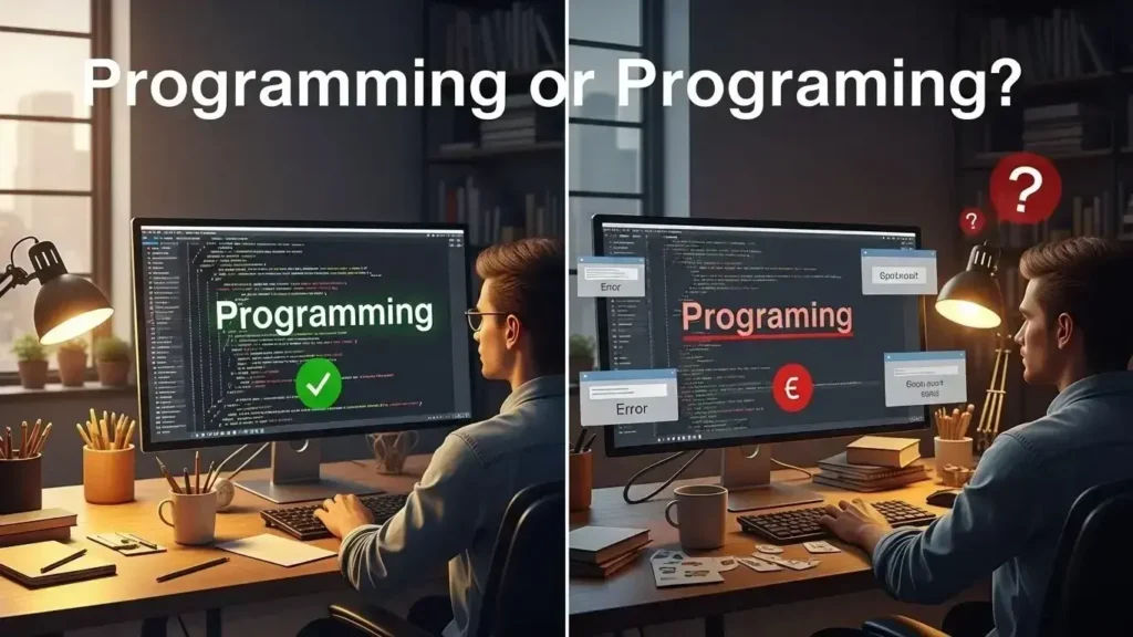 Programming or Programing