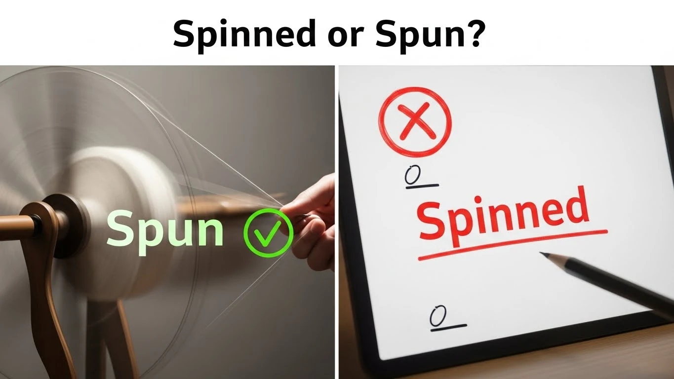 Spinned or Spun