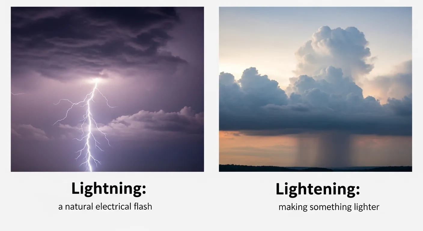 Lightning or Lightening
