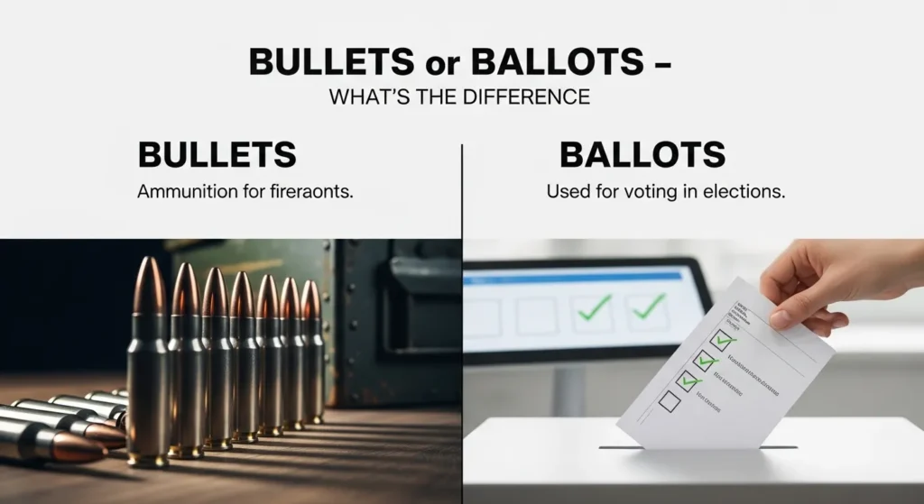 Bullets or Ballots