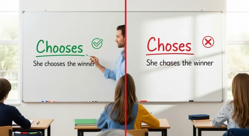 Chooses or Choses