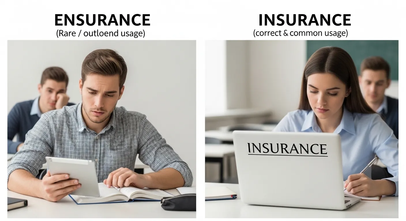 Ensurance or Insurance