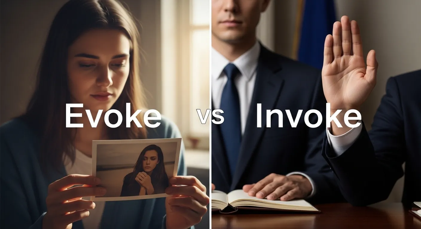 Evoke or Invoke