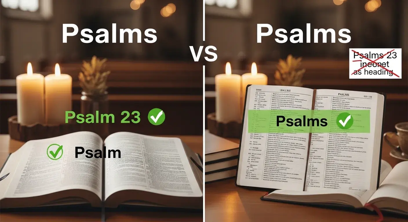Psalms or Psalm