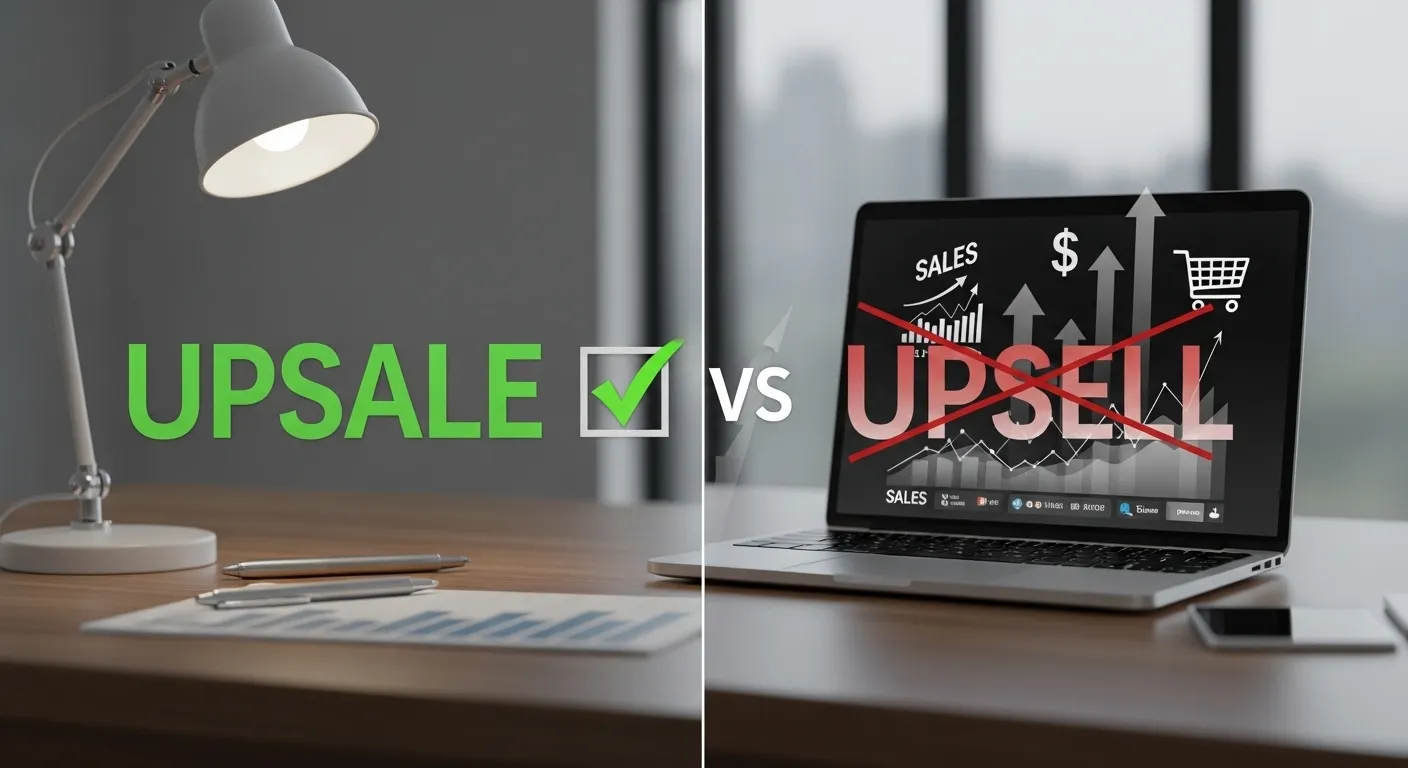 Upsale or Upsell