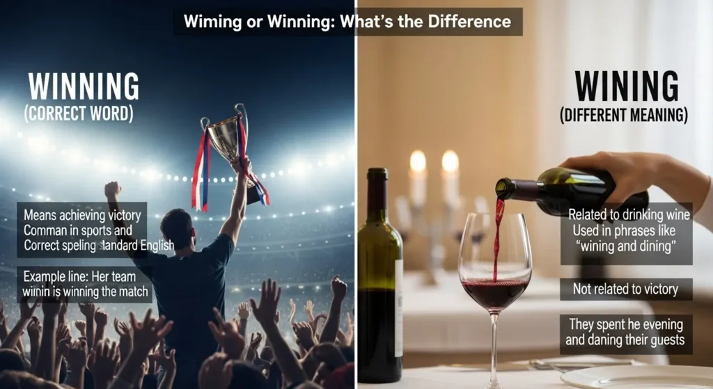 Wining or Winning