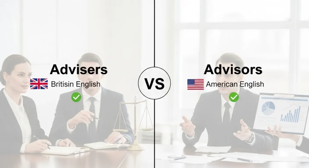 advisors or advisers
