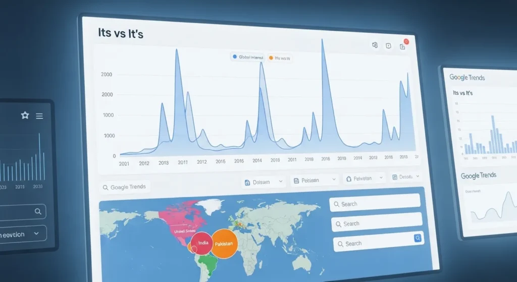 Its or It’s – Google Trends & Usage Data