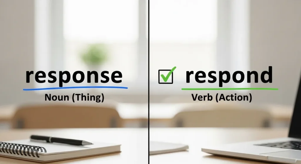 Response or Respond