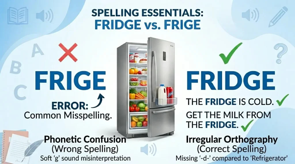 frige or fridge