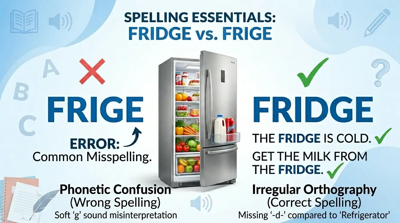 frige or fridge