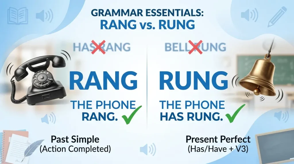 rang or rung