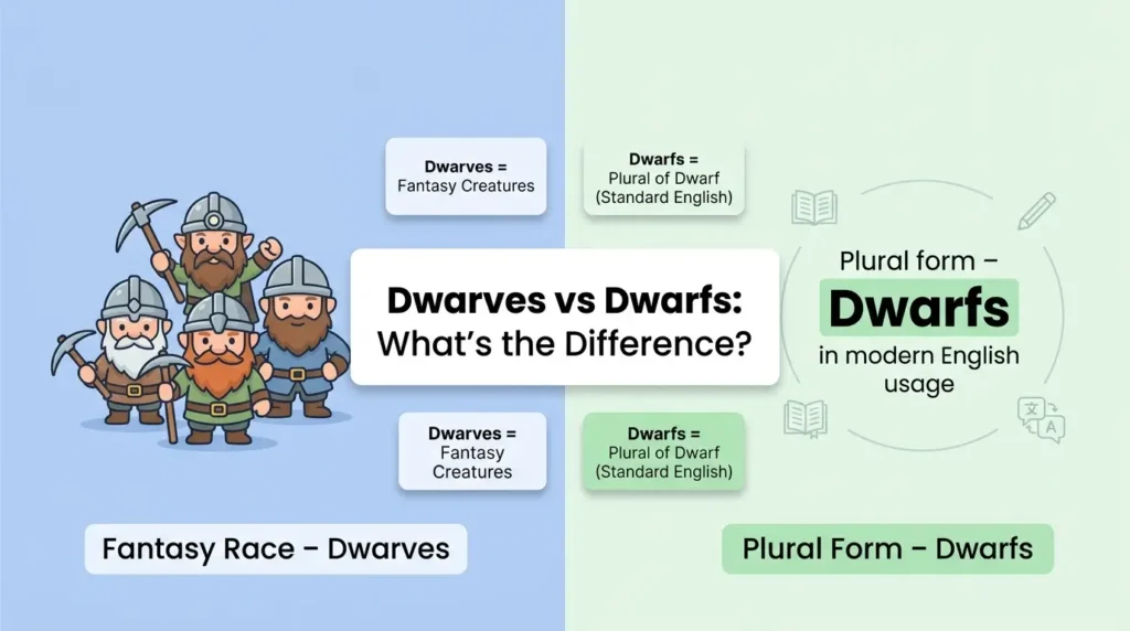 dwarves or dwarfs