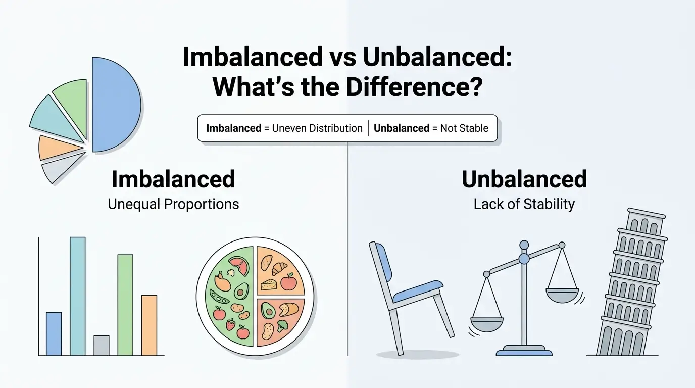 imbalanced or unbalanced