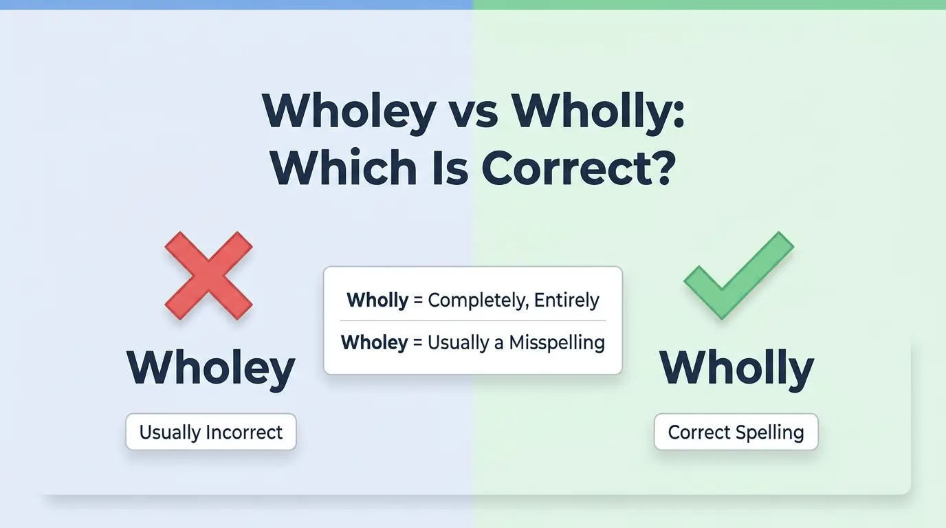 wholey or wholly