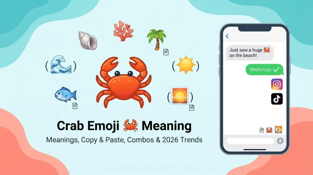 crab emoji