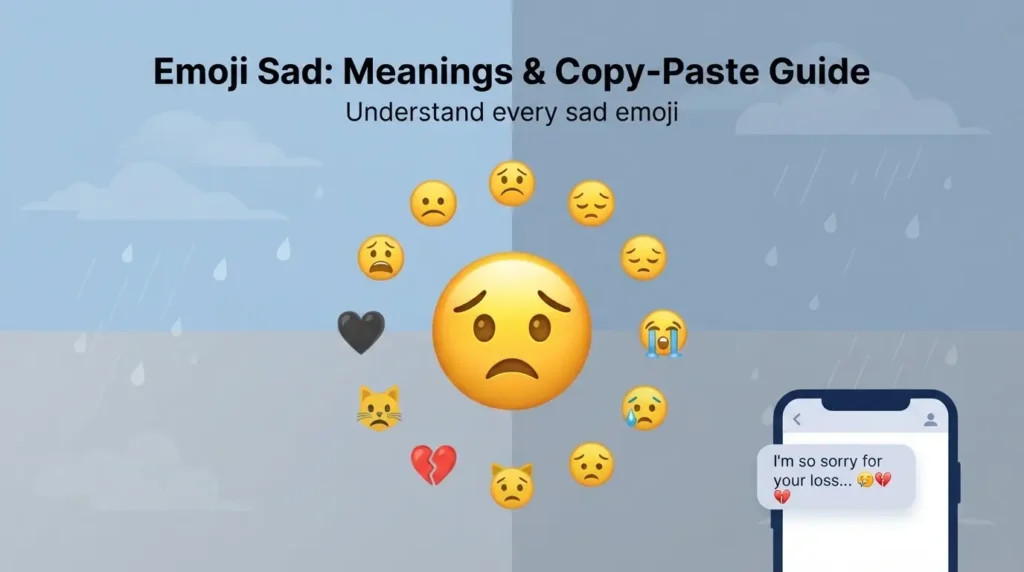 emoji sad