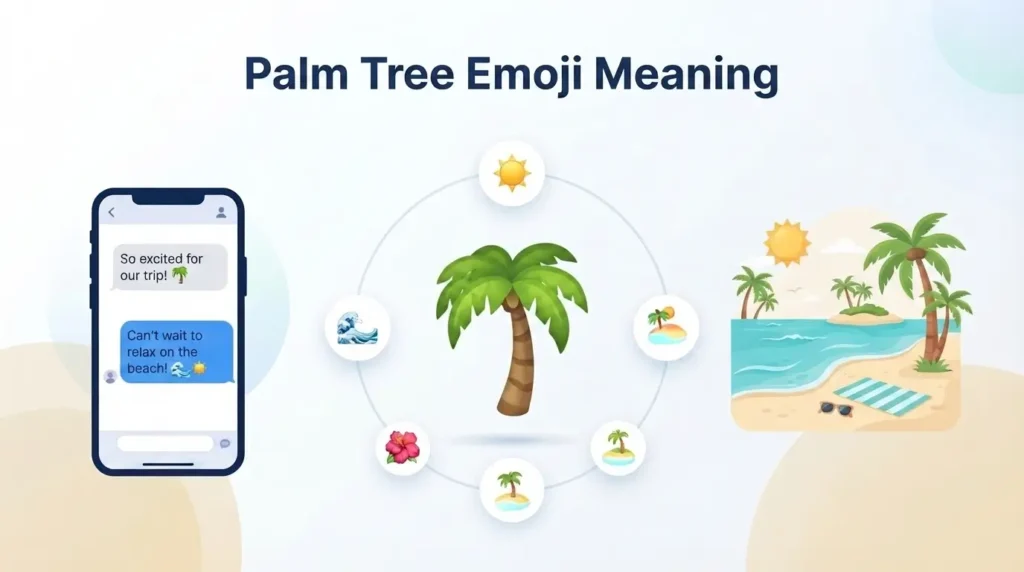 palm tree emoji