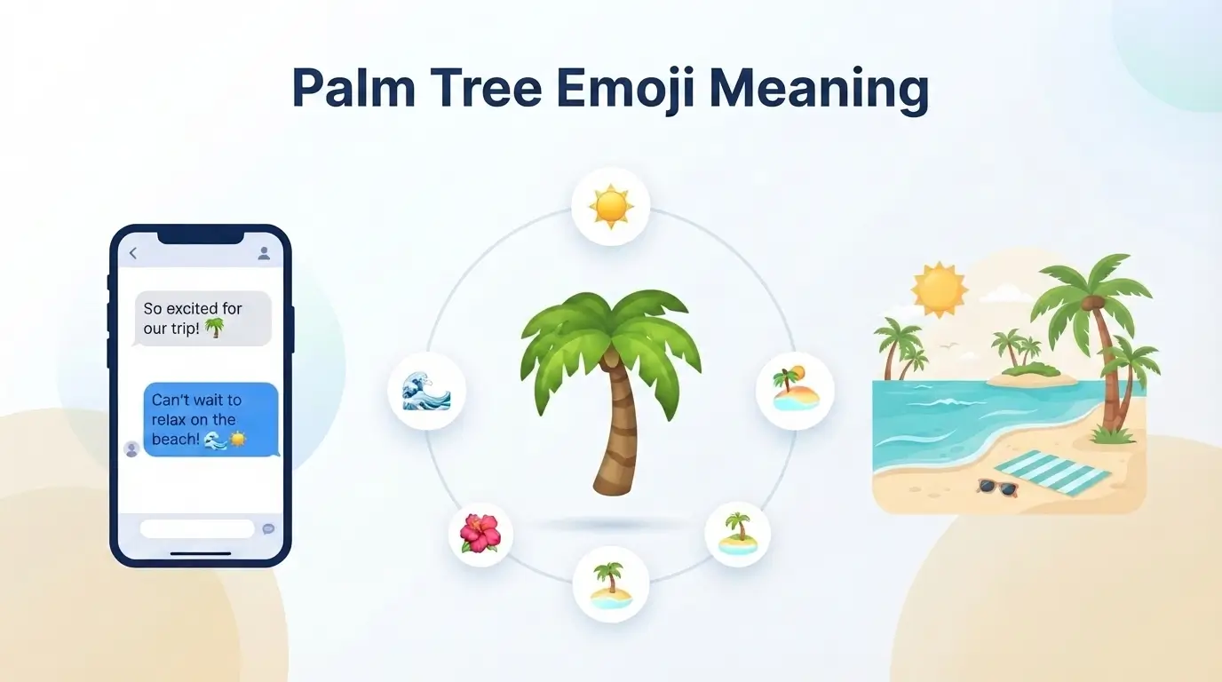 palm tree emoji