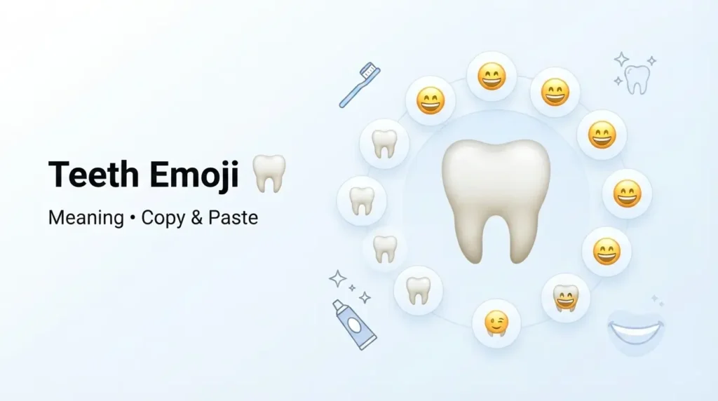 teeth emoji