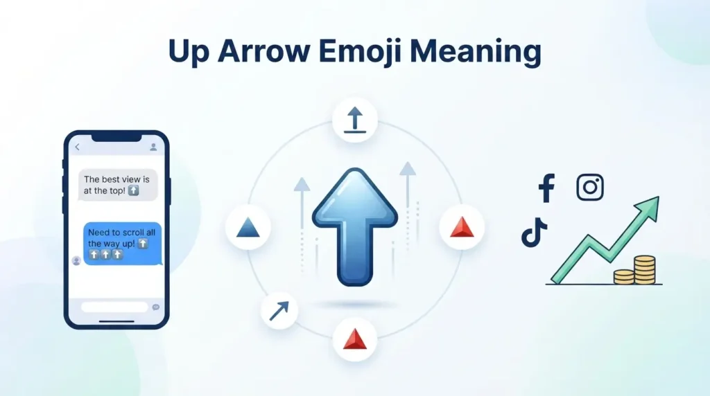 up arrow emoji