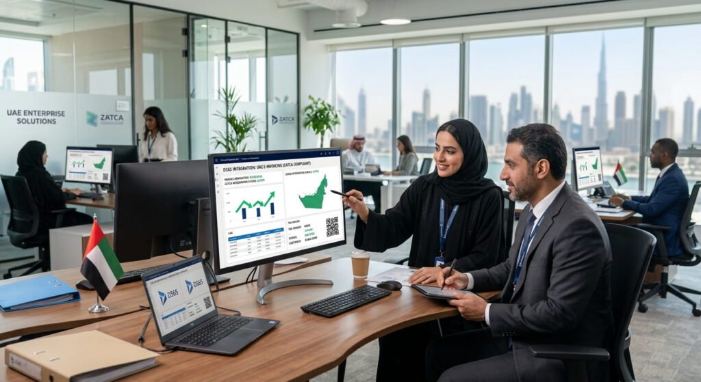 D365 E-Invoicing Integration Services for UAE Enterprises
