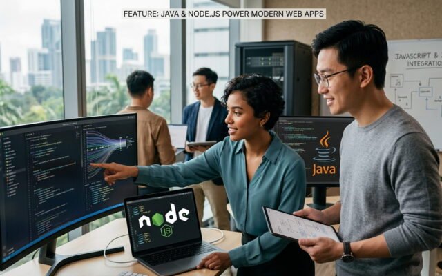 How Java and Node.js Power Modern Web Application Development